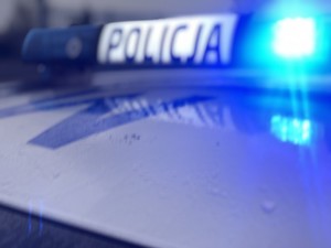 sygnalizacja świetlna policji